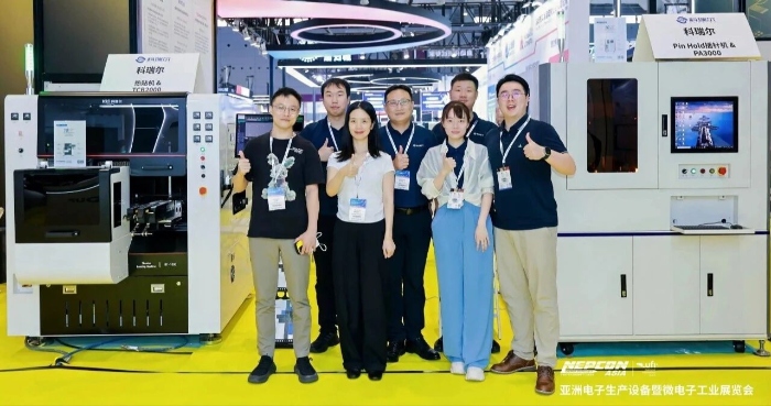 NEPCON ASIA 2025圆满落幕，科瑞尔核心封装设备备受关注！
